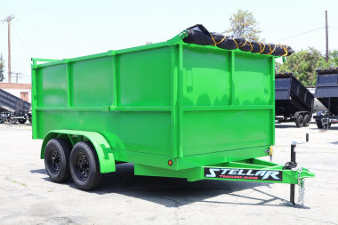 New 2026 Stellar Trailers 8x12x49 Dump Trailer