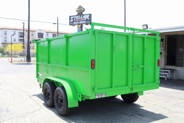 New 2026 Stellar Trailers 8x12x49 Dump Trailer