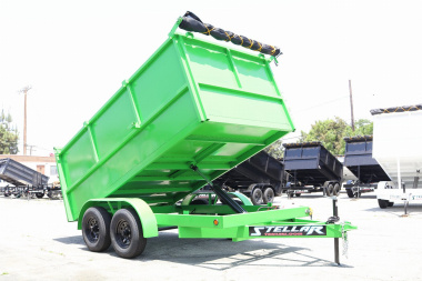 New 2026 Stellar Trailers 8x12x49 Dump Trailer