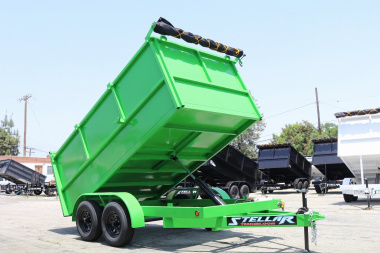 New 2026 Stellar Trailers 8x12x49 Dump Trailer