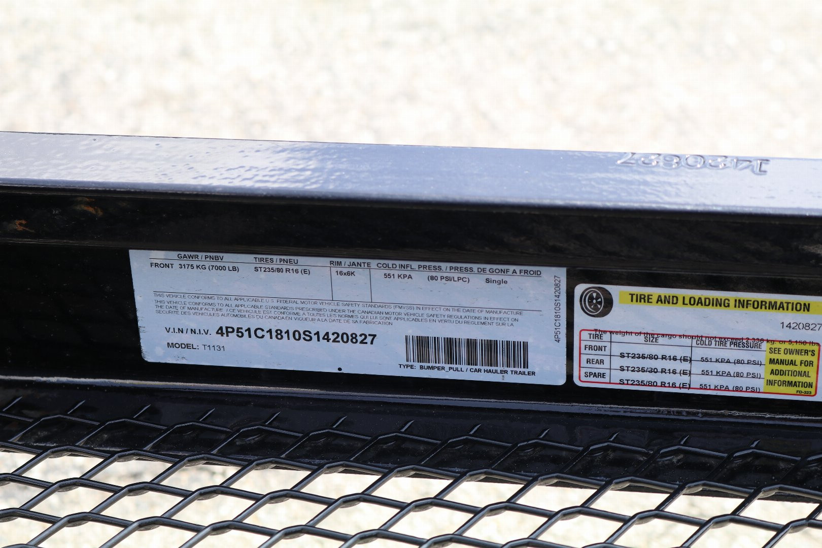 New 2026 PJ Trailers T1131 Tilt Trailer