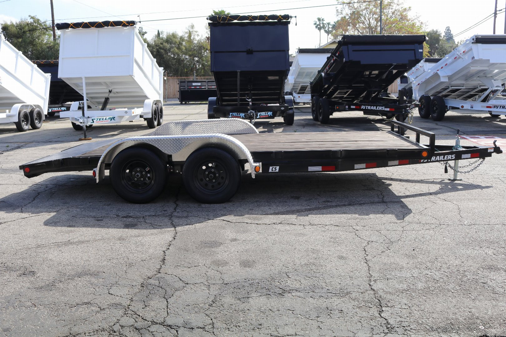 New 2023 PJ Trailers 1c212 Car Hauler