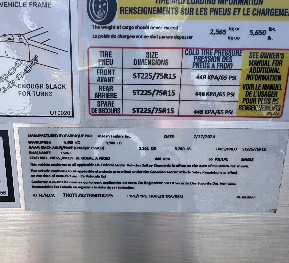 New 2026 8.5' X 28' INTECH ALL ALUMINUM