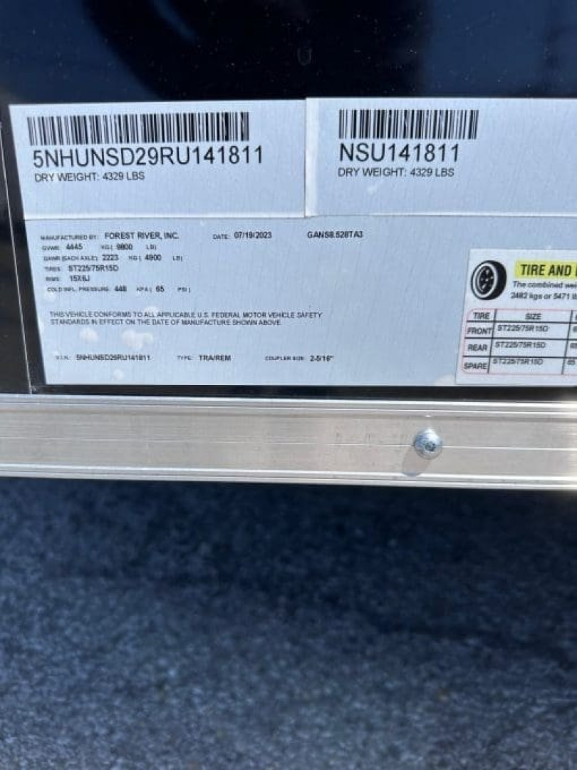 New 2024 8.5' x 28' Continental Cargo