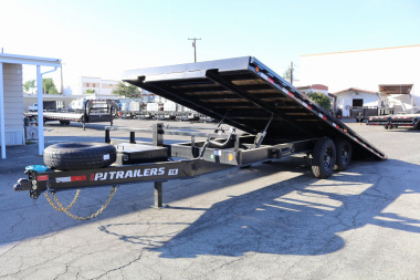 New 2025 PJ Trailers T8 Tilt Trailer