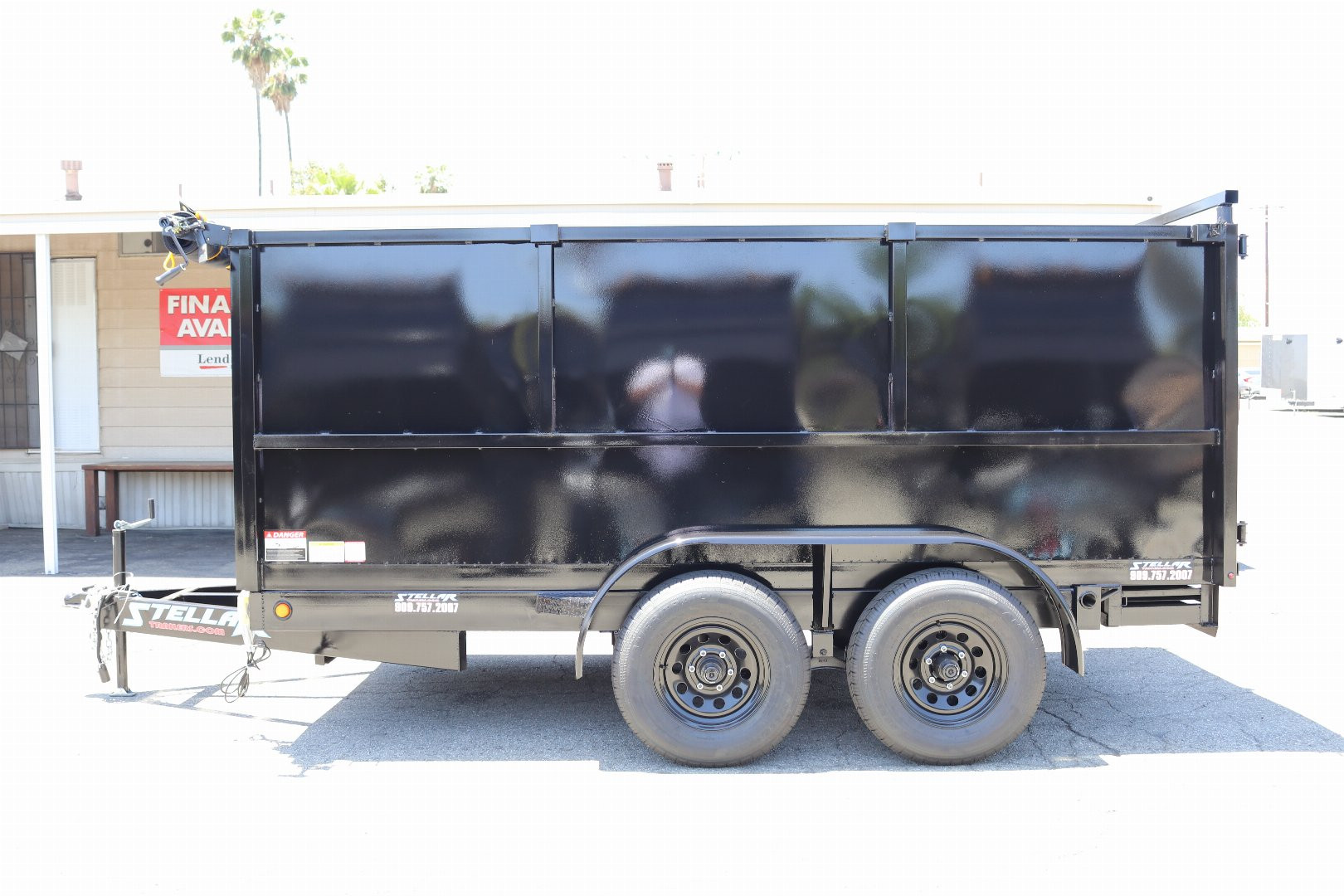 New 2025 Stellar 8x12x49 Dump Trailer