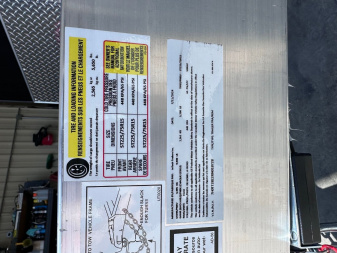 New 2024 inTech 8.5' X 28' Race Trailer