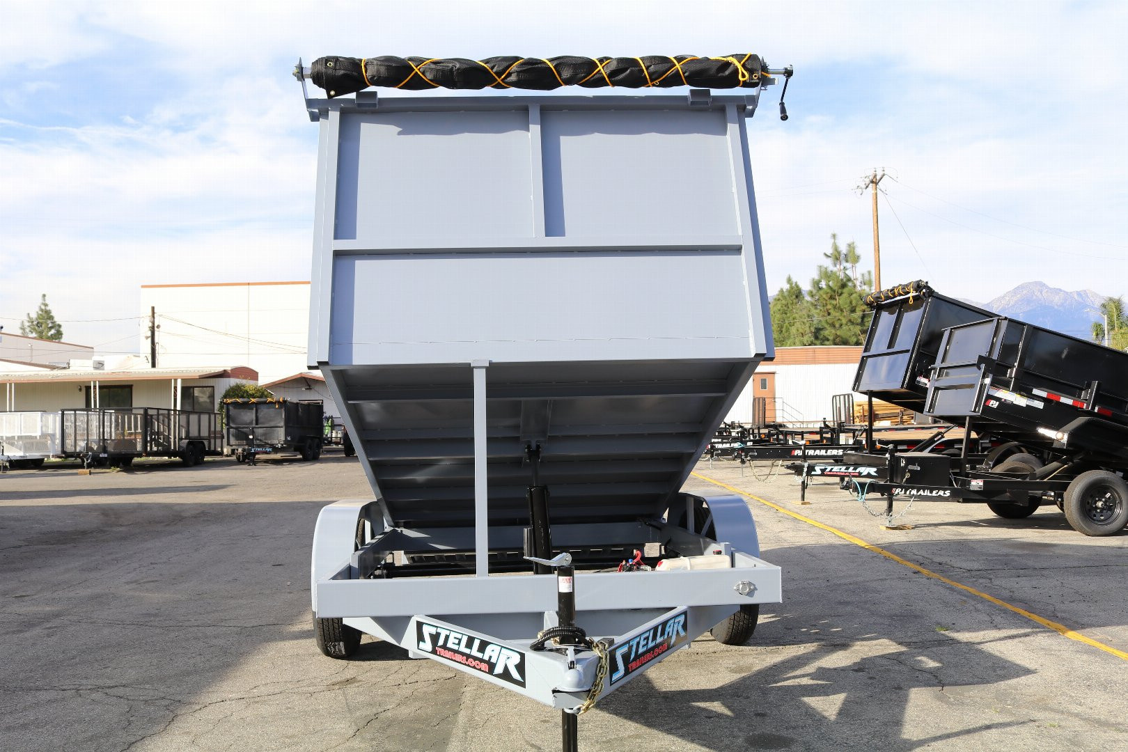 New 2026 Stellar Trailers 8x12x49g Dump Trailer
