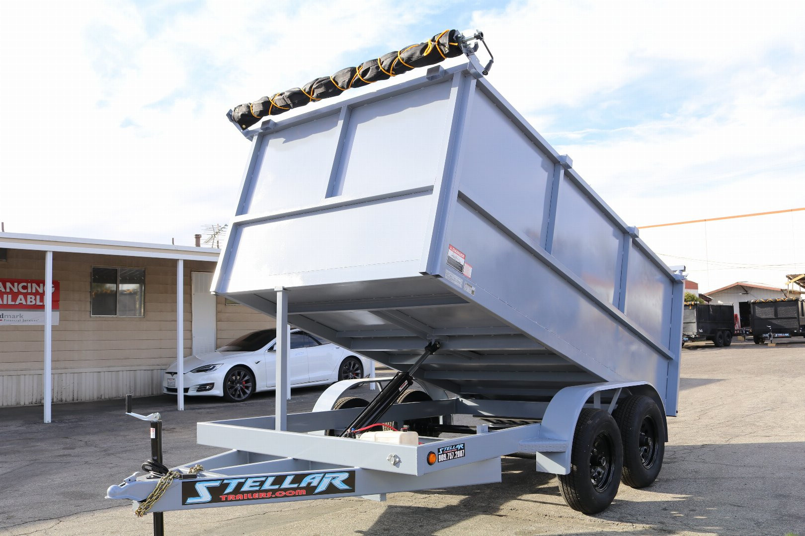 New 2026 Stellar Trailers 8x12x49g Dump Trailer