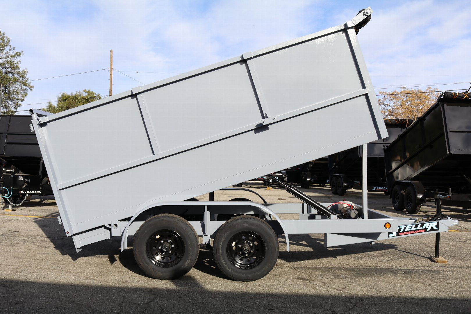 New 2026 Stellar Trailers 8x12x49g Dump Trailer