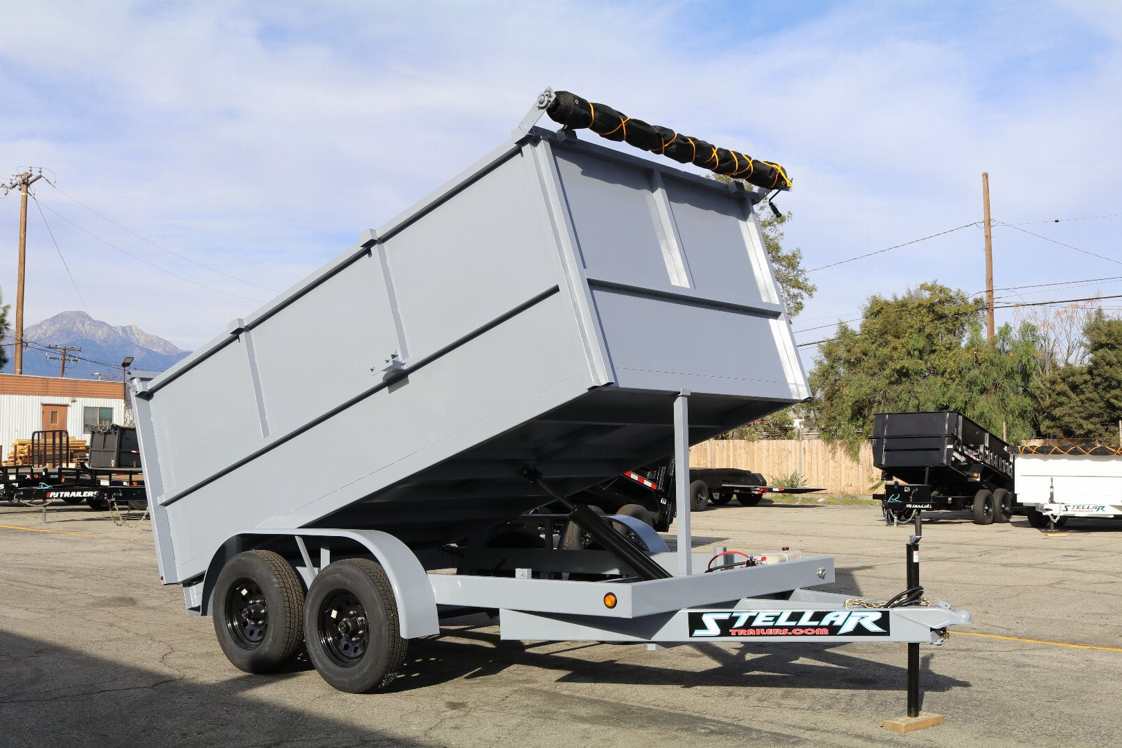 New 2025 Stellar 8x12x49g Dump Trailer