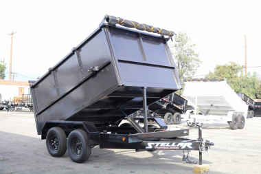 New 2025 Stellar 8x10x4 Dump Trailer