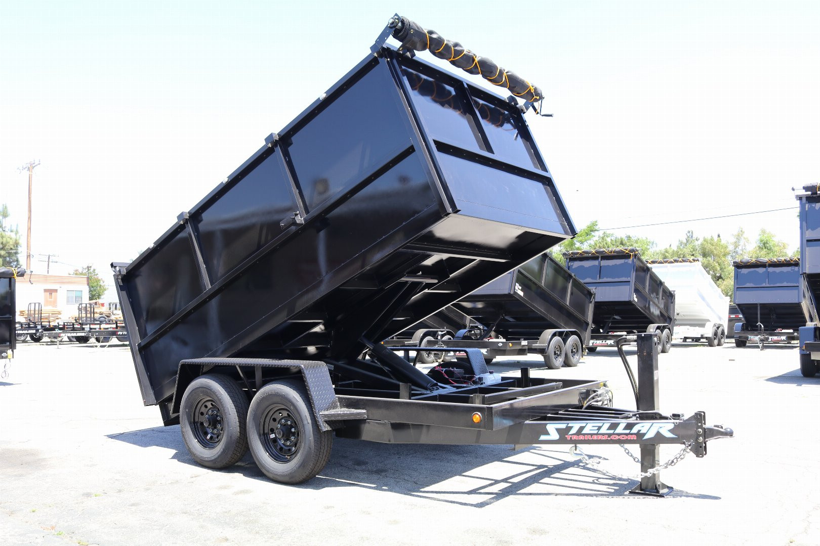 New 2027 Stellar Trailers 8.5x12x414 Dump Trailer
