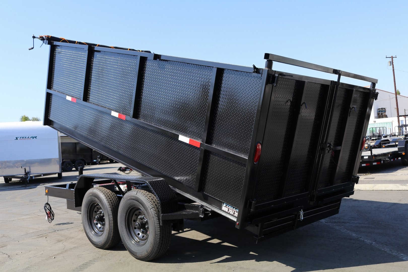 New 2027 Stellar Trailers 8.5x14x414 Dump Trailer