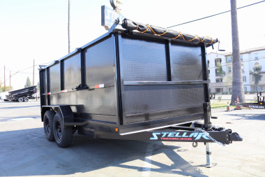 New 2027 Stellar Trailers 8.5x14x414 Dump Trailer