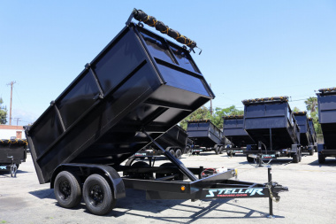 New 2025 Stellar 8x12x4 Dump Trailer