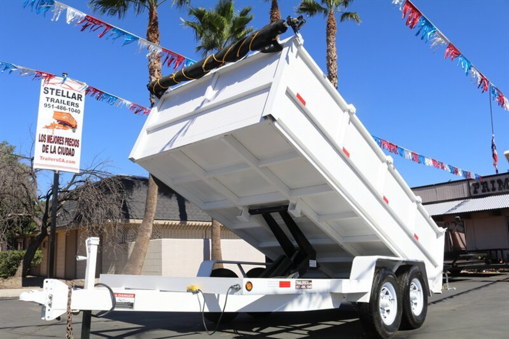 New 2027 Stellar Trailers 8.5x14x3 Dump Trailer