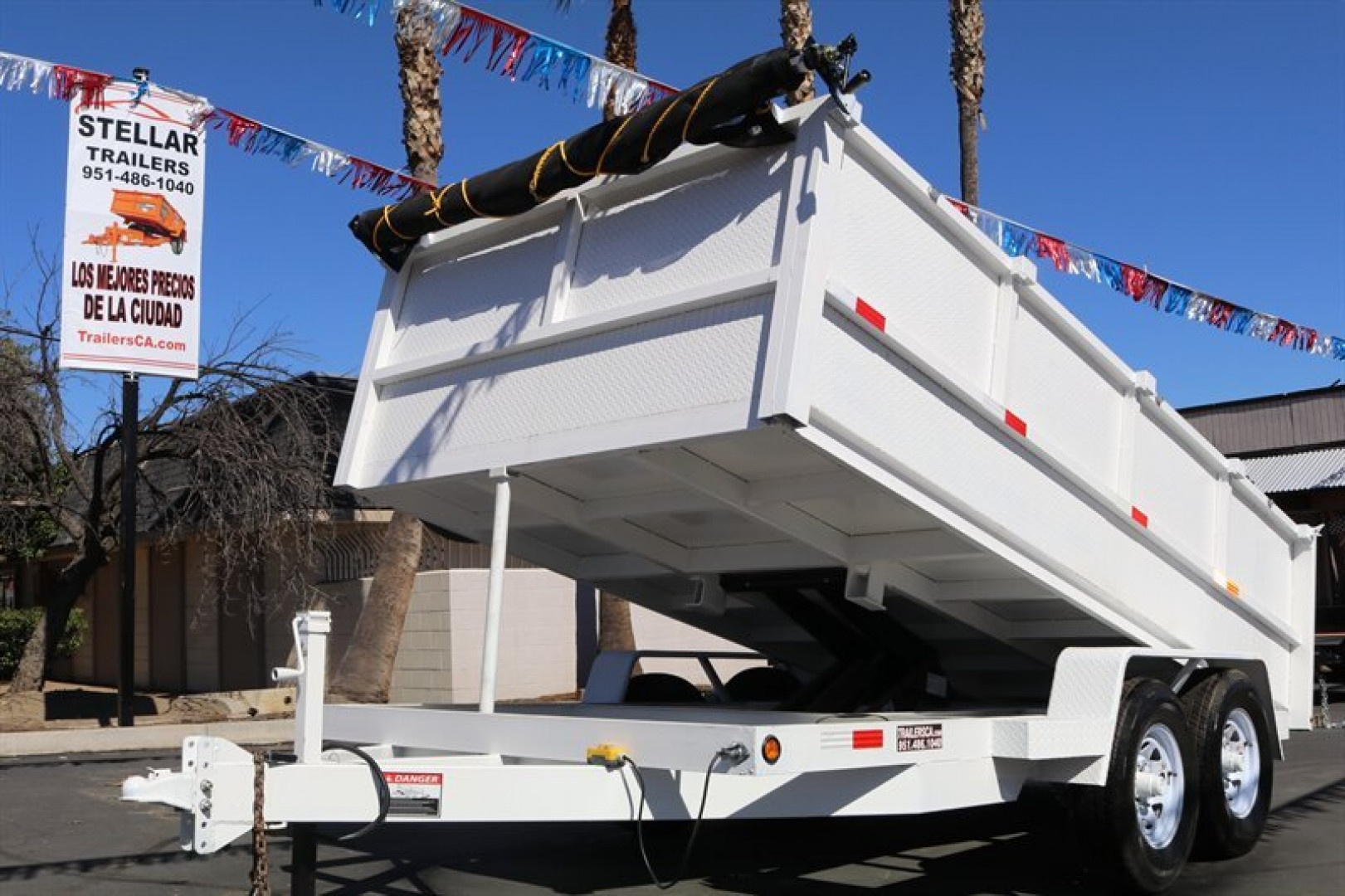New 2027 Stellar Trailers 8.5x14x3 Dump Trailer