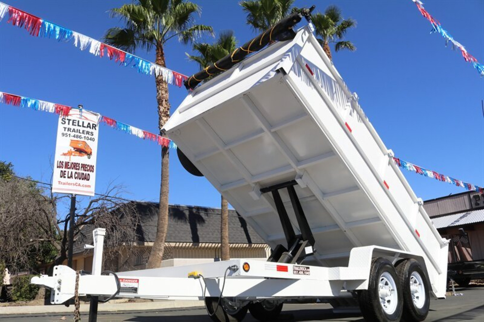 New 2027 Stellar Trailers 8.5x14x3 Dump Trailer