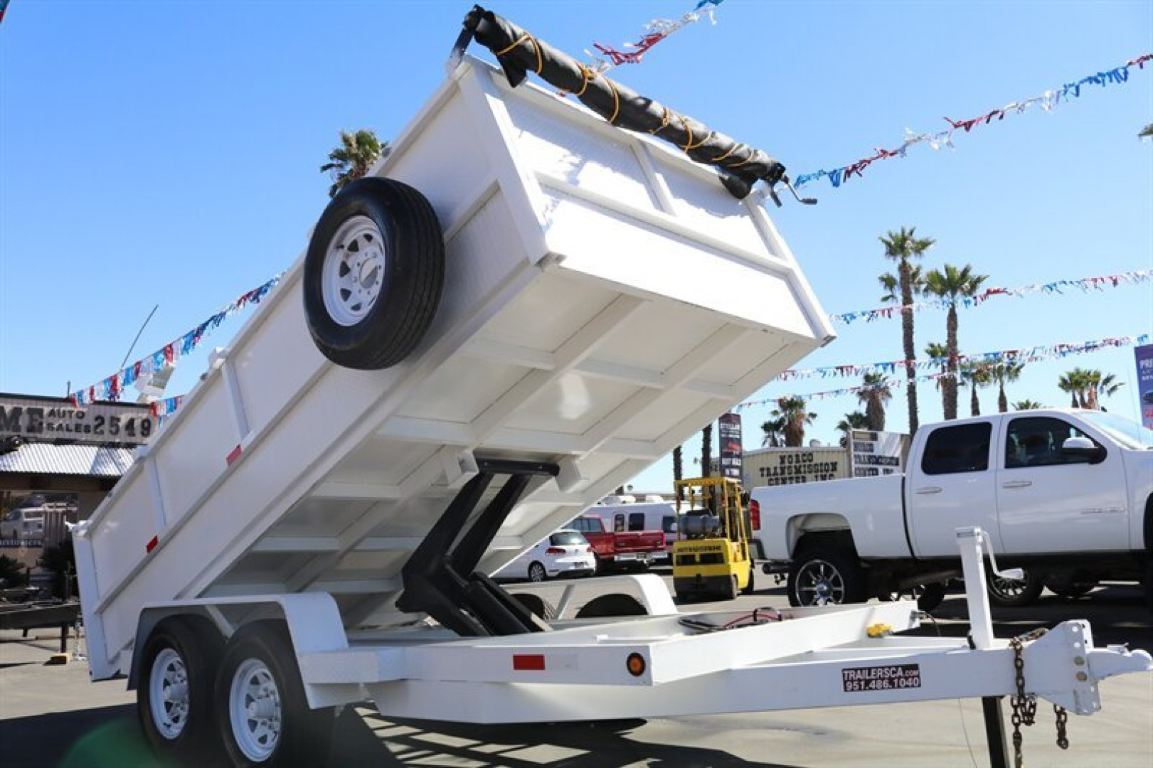 New 2027 Stellar Trailers 8.5x14x3 Dump Trailer