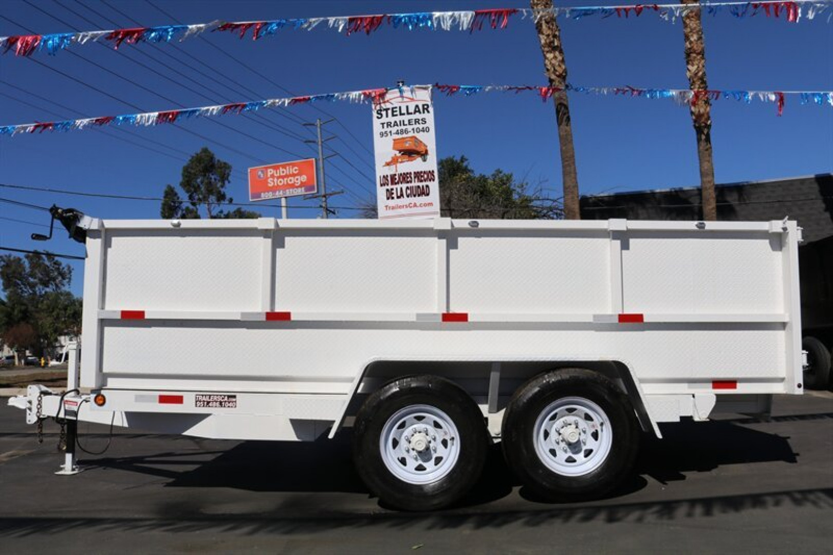 New 2027 Stellar Trailers 8.5x14x3 Dump Trailer