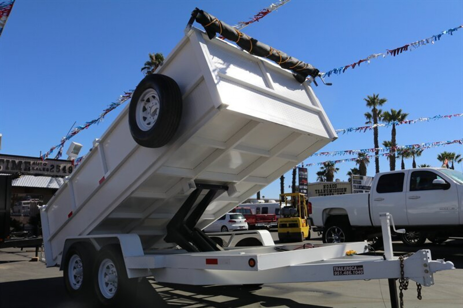 New 2027 Stellar Trailers 8.5x14x3 Dump Trailer