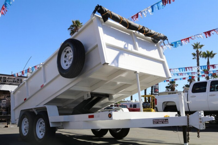 New 2027 Stellar Trailers 8.5x14x3 Dump Trailer