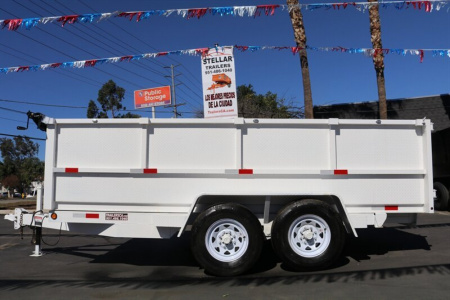 New 2027 Stellar Trailers 8.5x14x3 Dump Trailer