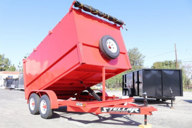 New 2027 Stellar Trailers 6.5x12x49 Dump Trailer