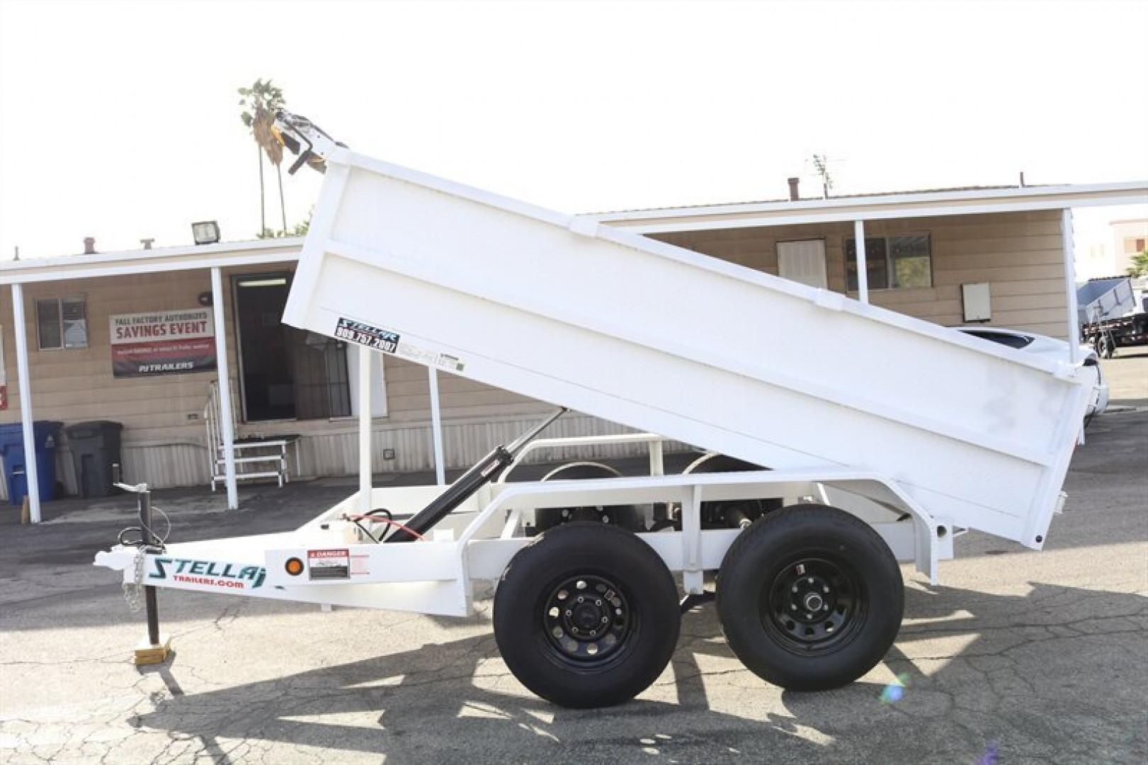 New 2027 Stellar Trailers 5x10x29 Dump Trailer