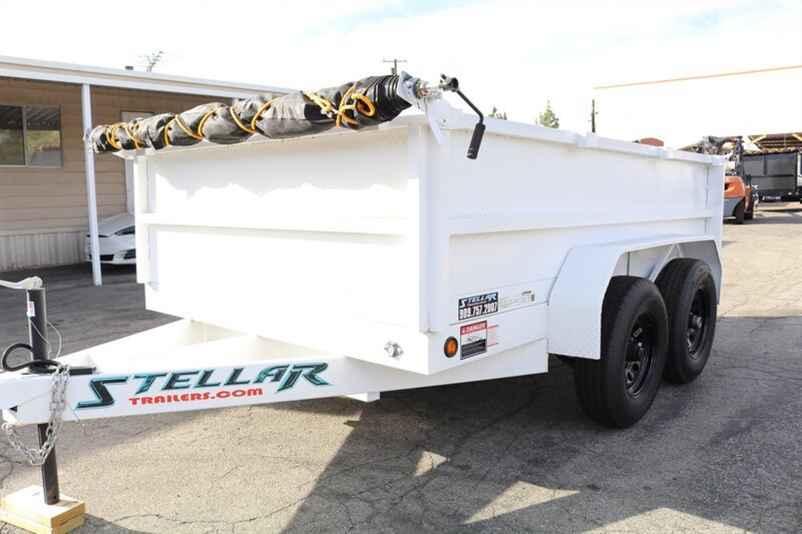 New 2027 Stellar Trailers 5x10x29 Dump Trailer