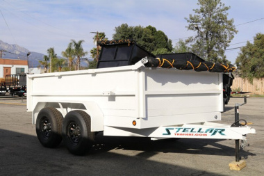 New 2027 Stellar Trailers 5x10x29 Dump Trailer