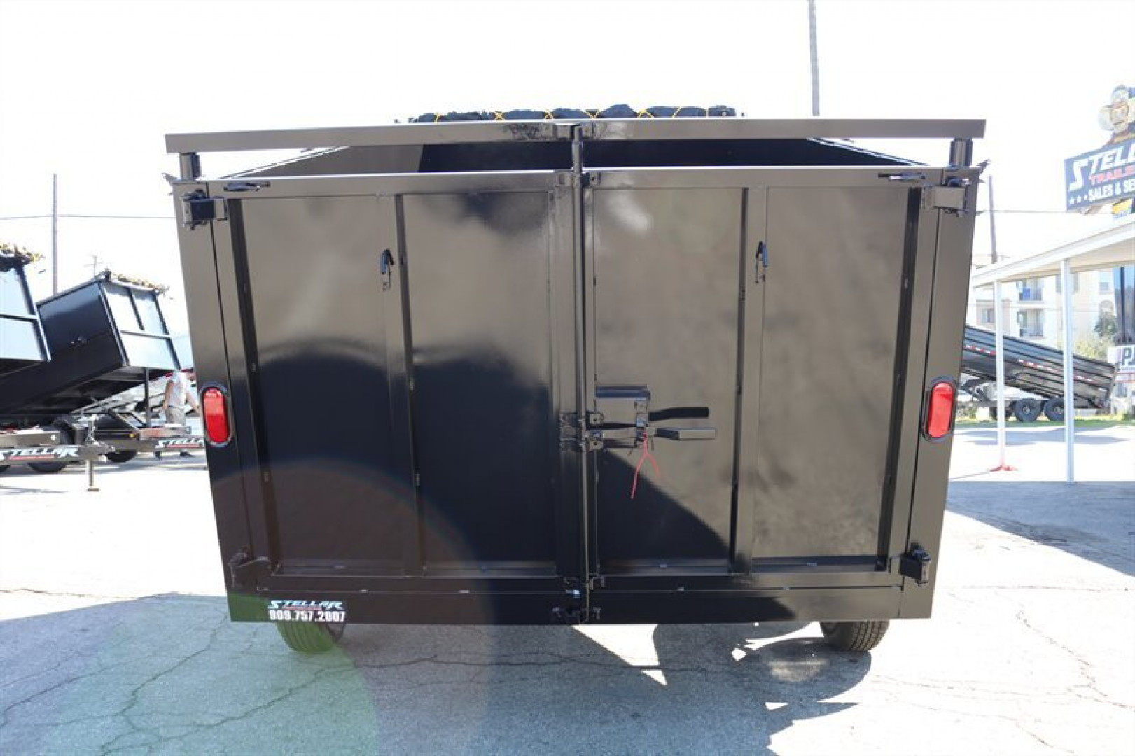 New 2026 STELLAR TRAILERS 8x12x4 highside Dump Trailer
