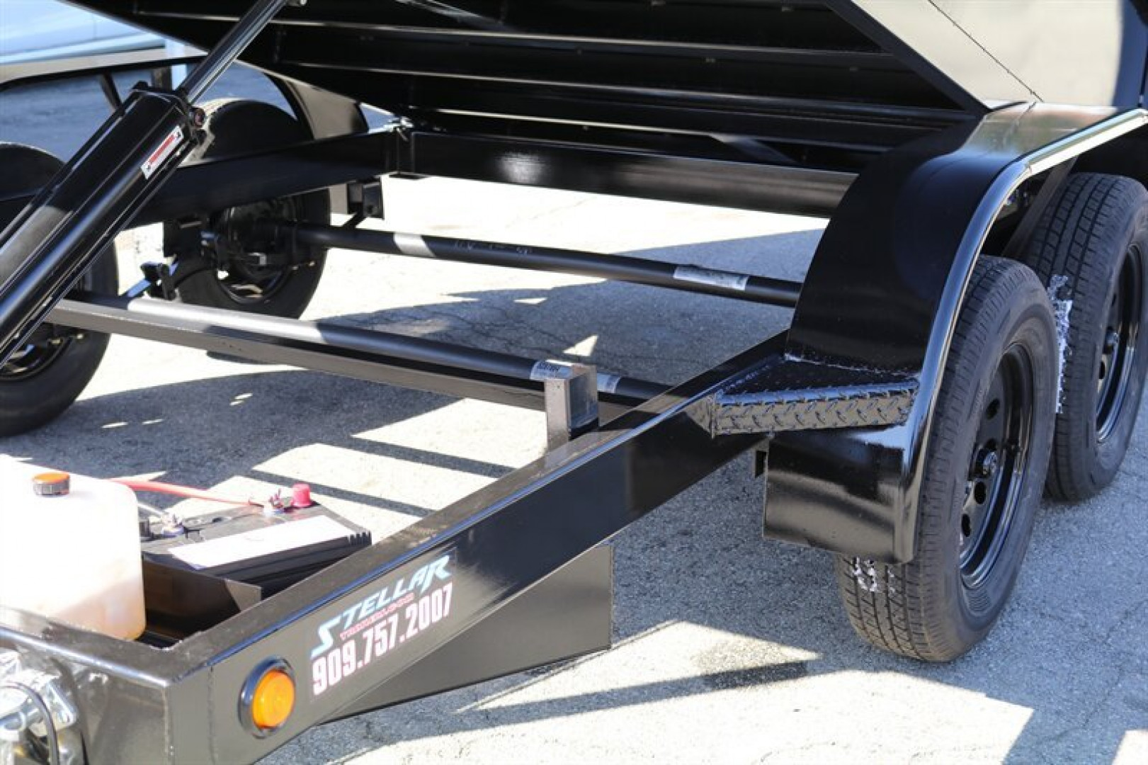 New 2026 STELLAR TRAILERS 8x12x4 highside Dump Trailer