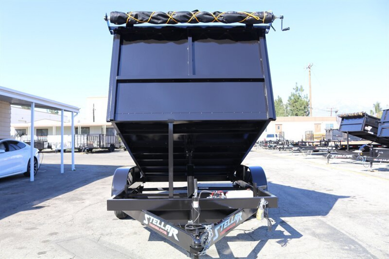 New 2026 STELLAR TRAILERS 8x12x4 highside Dump Trailer