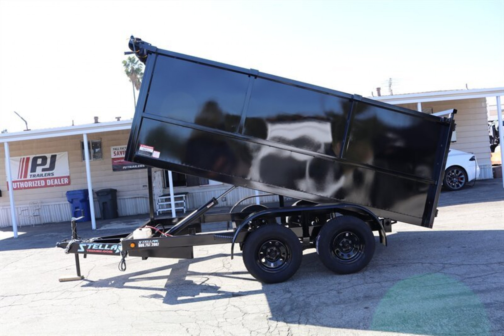 New 2026 STELLAR TRAILERS 8x12x4 highside Dump Trailer
