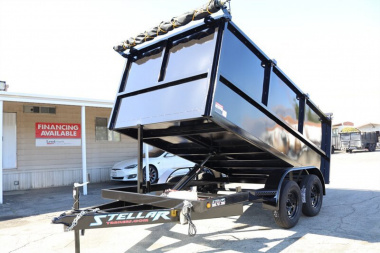 New 2026 STELLAR TRAILERS 8x12x4 highside Dump Trailer