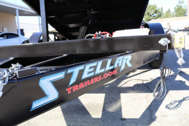 New 2026 STELLAR TRAILERS 8x12x4 highside Dump Trailer