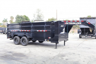 New 2025 PJ Trailers DM162 Dump Trailer
