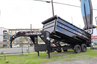 New 2025 PJ Trailers DM162 Dump Trailer
