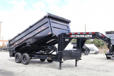New 2025 PJ Trailers DM162 Dump Trailer