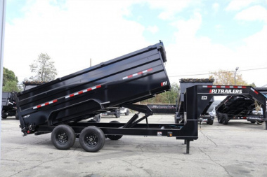 New 2025 PJ Trailers DM162 Dump Trailer