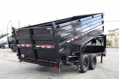 New 2025 PJ Trailers DM162 Dump Trailer