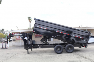 New 2025 PJ Trailers DM162 Dump Trailer