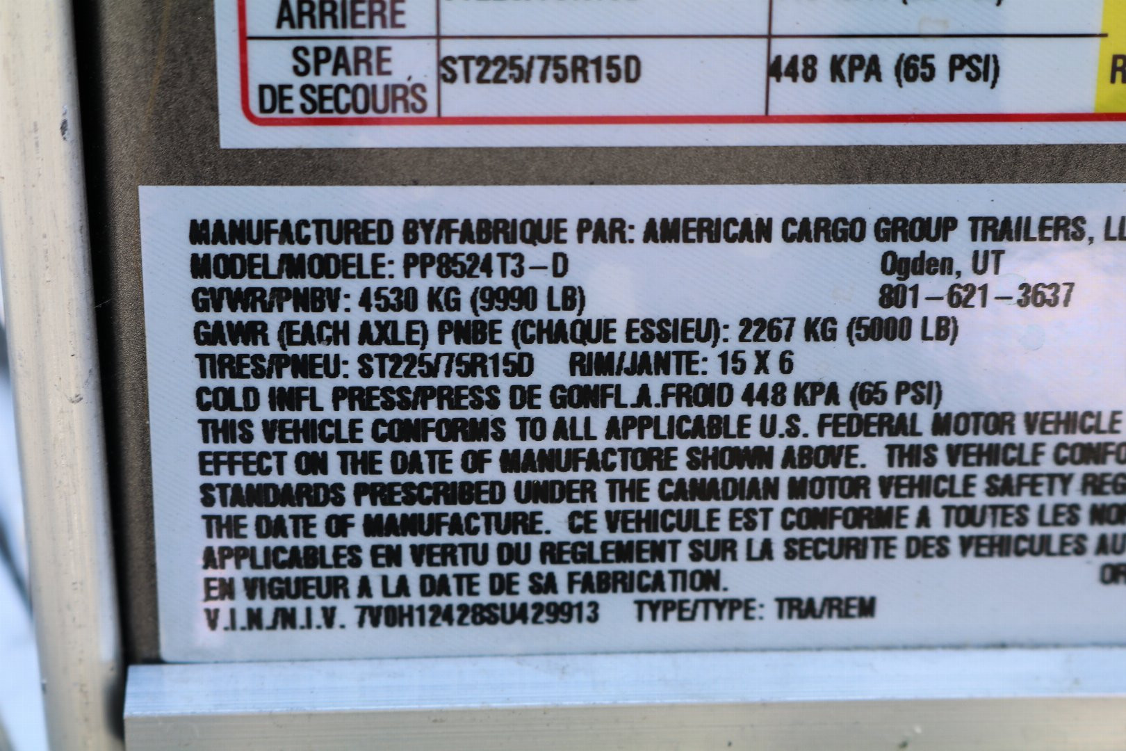 New 2025 Haulmark PP8524T3 Cargo / Enclosed Trailer