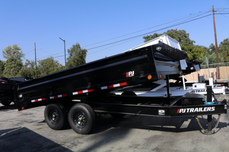 New 2025 PJ TRAILERS D8142 Dump Trailer