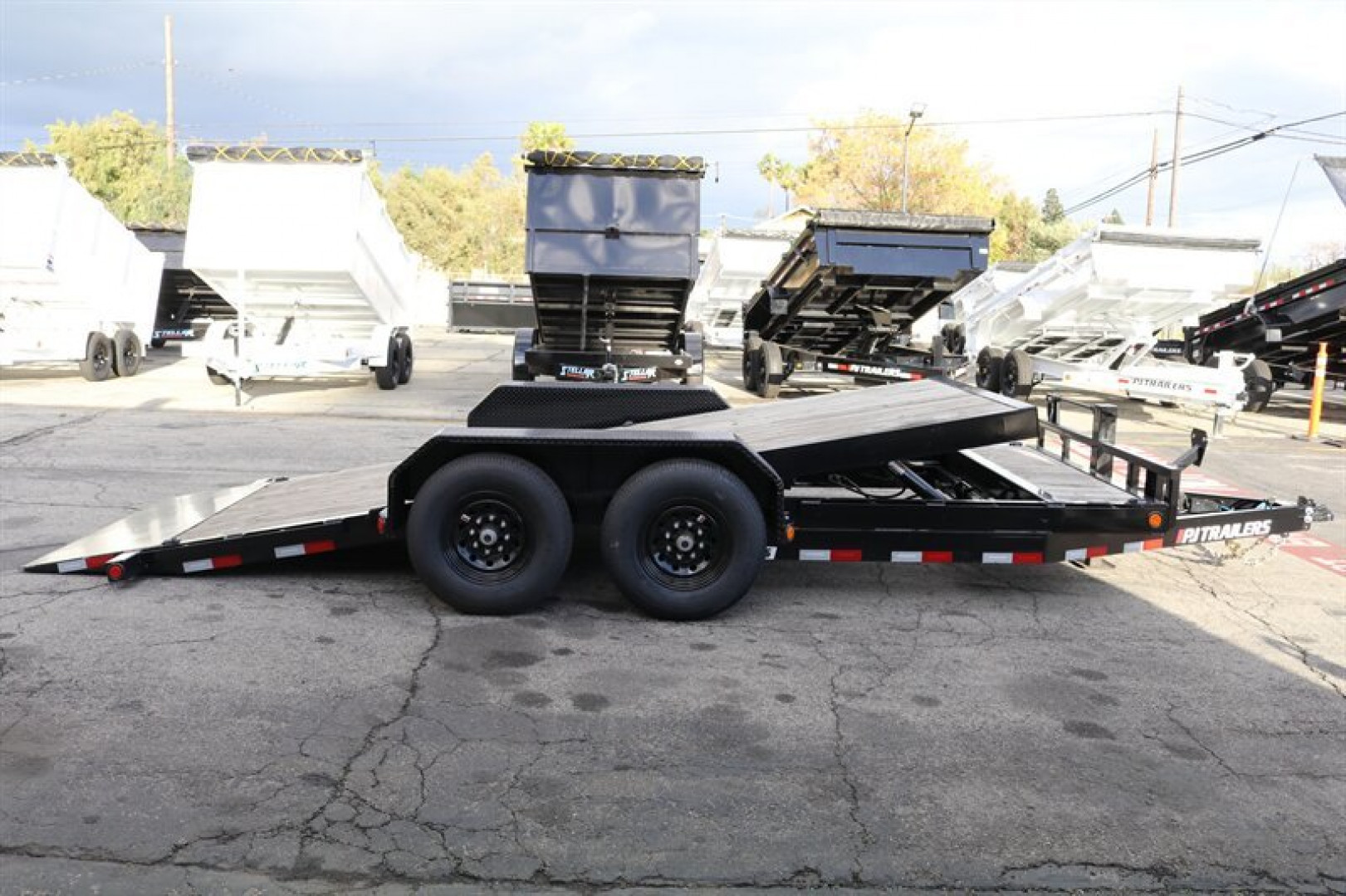 New 2025 PJ Trailers T6182 Tilt Trailer
