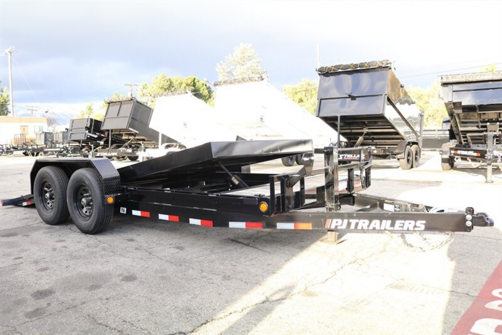New 2025 PJ Trailers T6182 Tilt Trailer