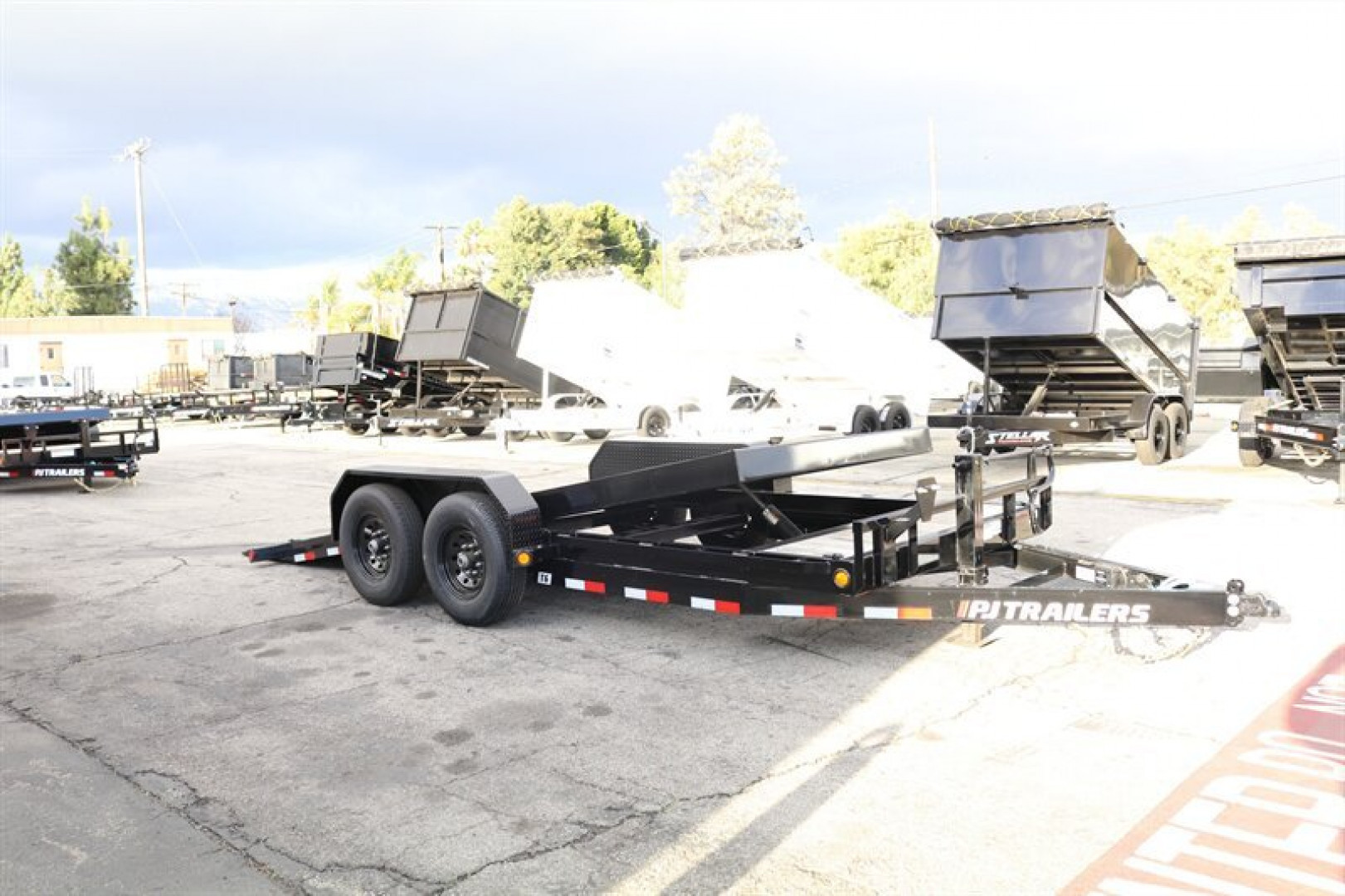 New 2025 PJ Trailers T6182 Tilt Trailer