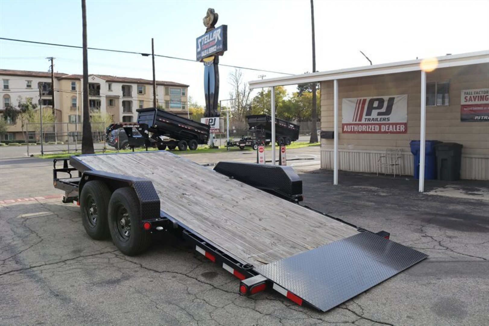 New 2025 PJ Trailers T6182 Tilt Trailer